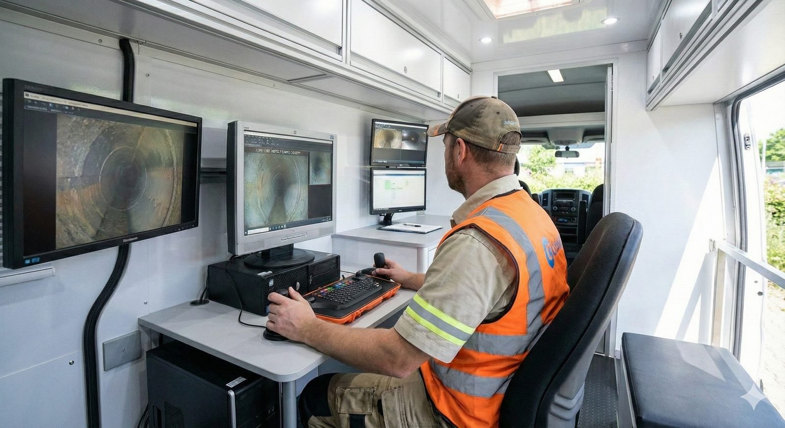 Tech Van - CCTV Pipeline Inspection Unit